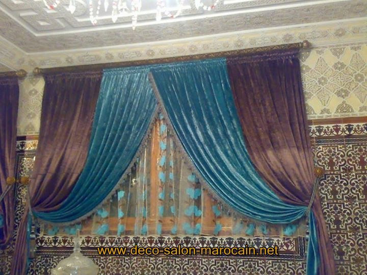 Decoration rideau salon marocain