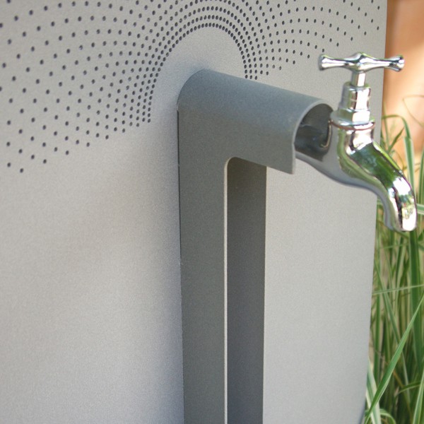 Decoration robinet de jardin