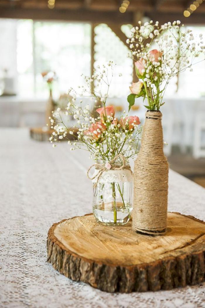 Decoration centre de table salon