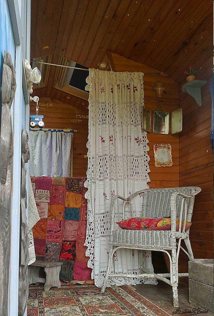 Decoration interieur de roulotte