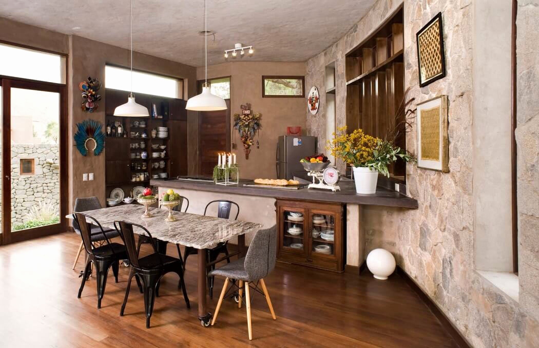 Decoration interieur de chalet en bois