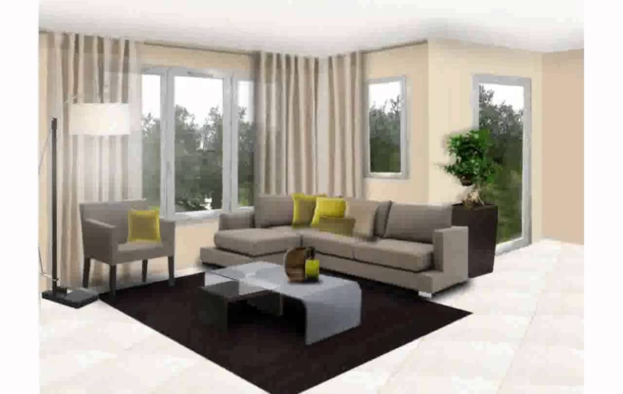 Decoration de salon moderne gris