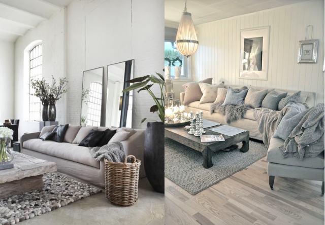Decoration de salon couleur gris