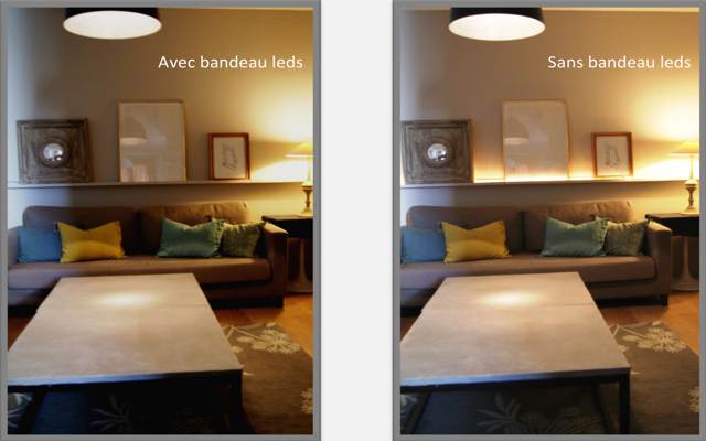 Lumière salon décoration