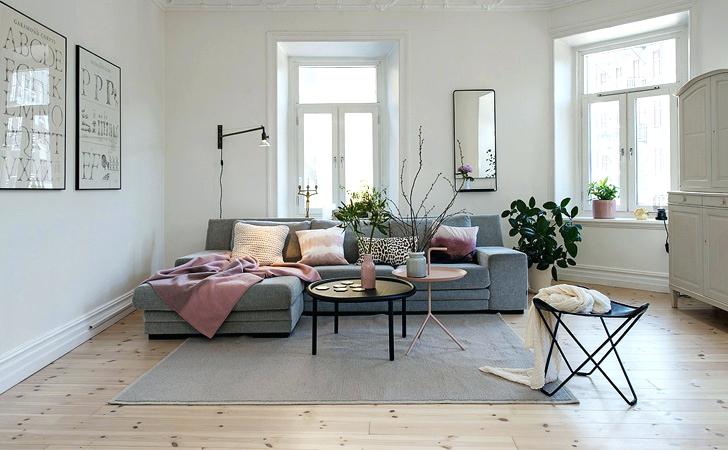 Decoration salon rose