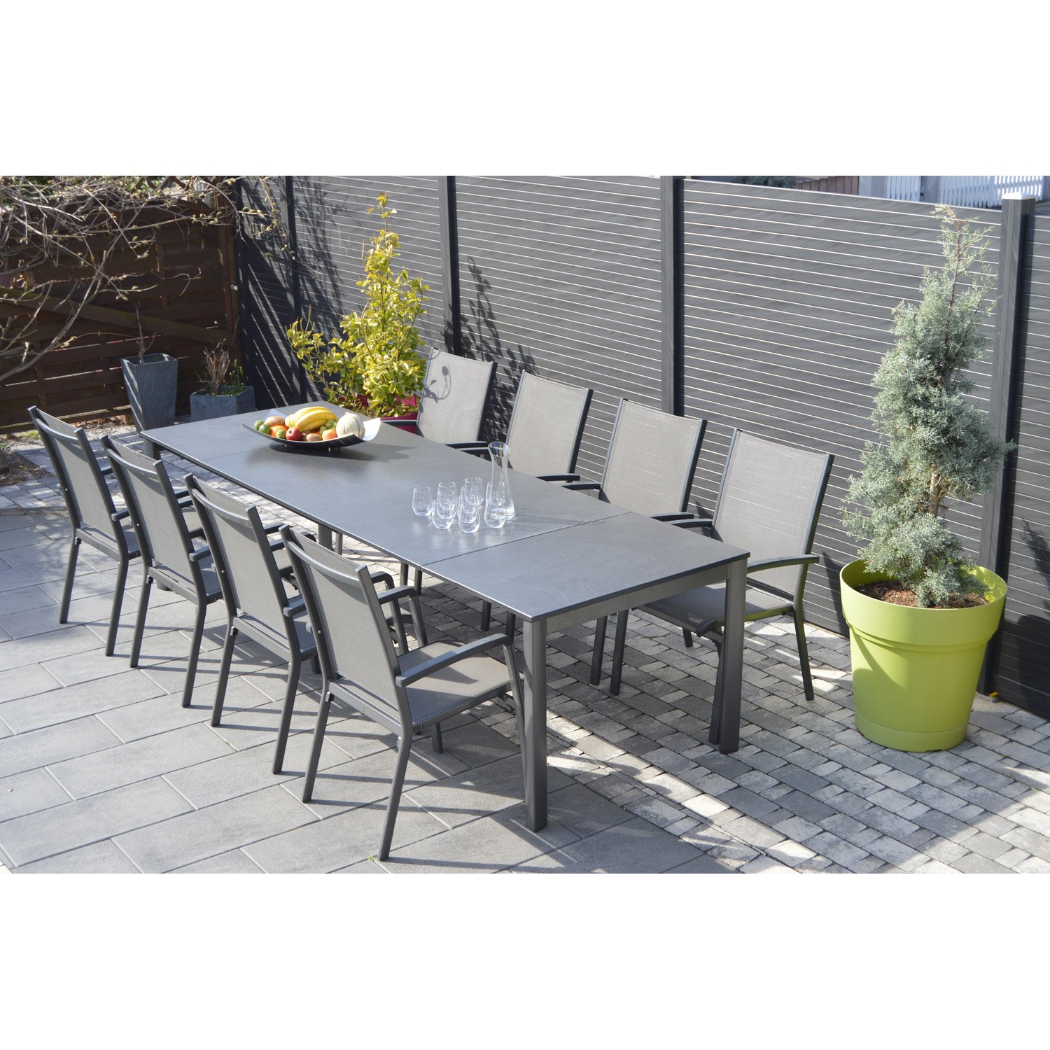 Décoration aluminium jardin