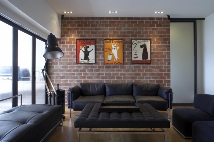 Decoration loft salon