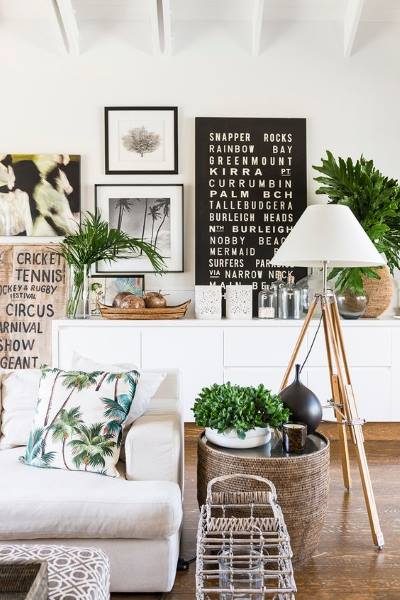 Decoration salon californien