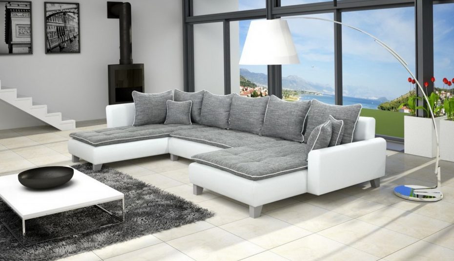 Salon decoration moderne rose