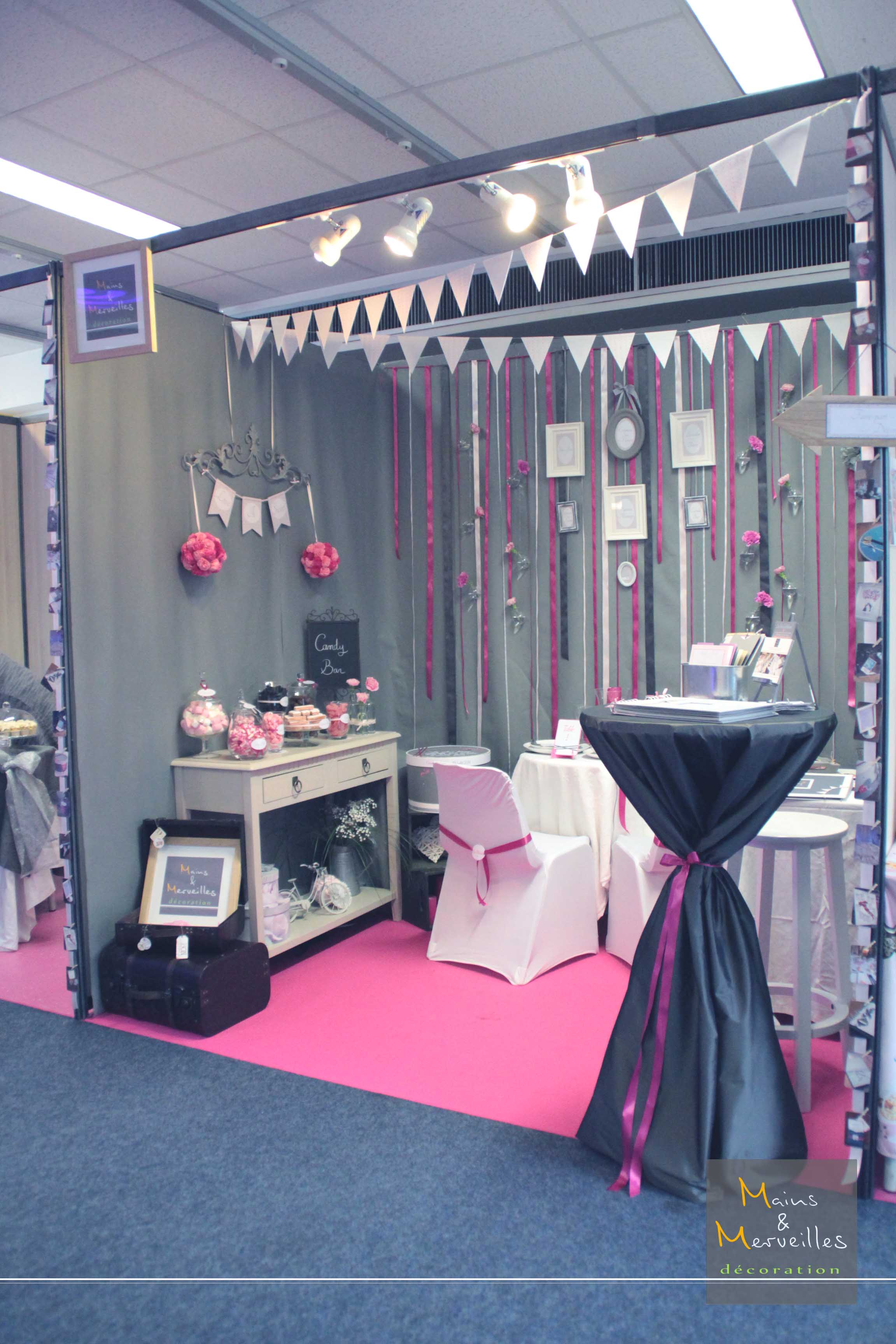 Décoration salon mariage