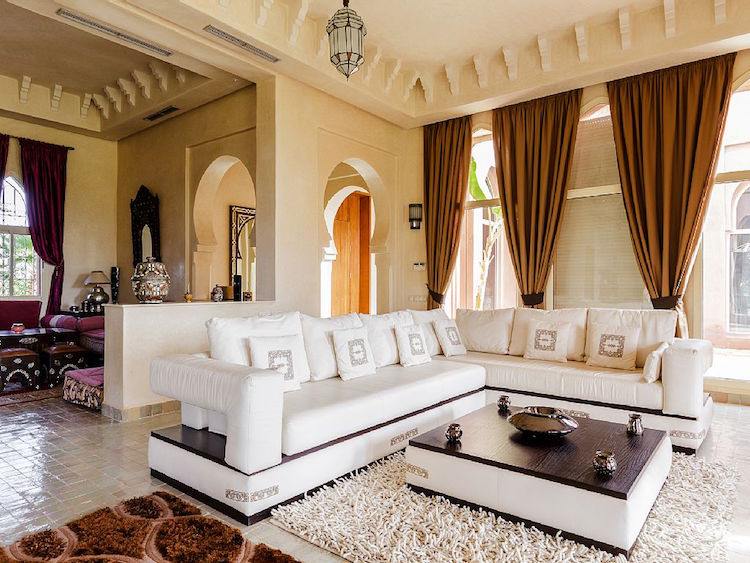 Salon marocain décoration