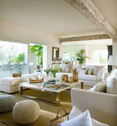 Decoration salon couleur lin