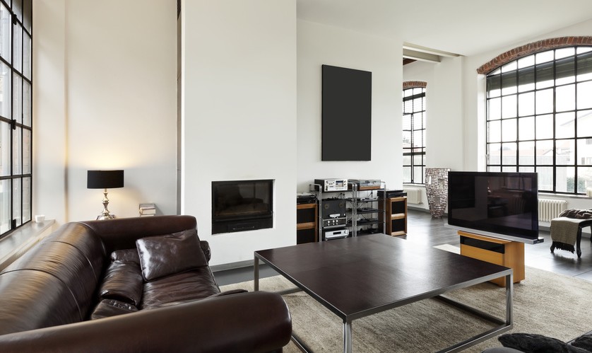 Idees decoration salon gris