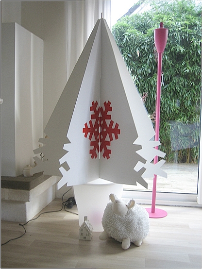 Décoration sapin de noel fait maison