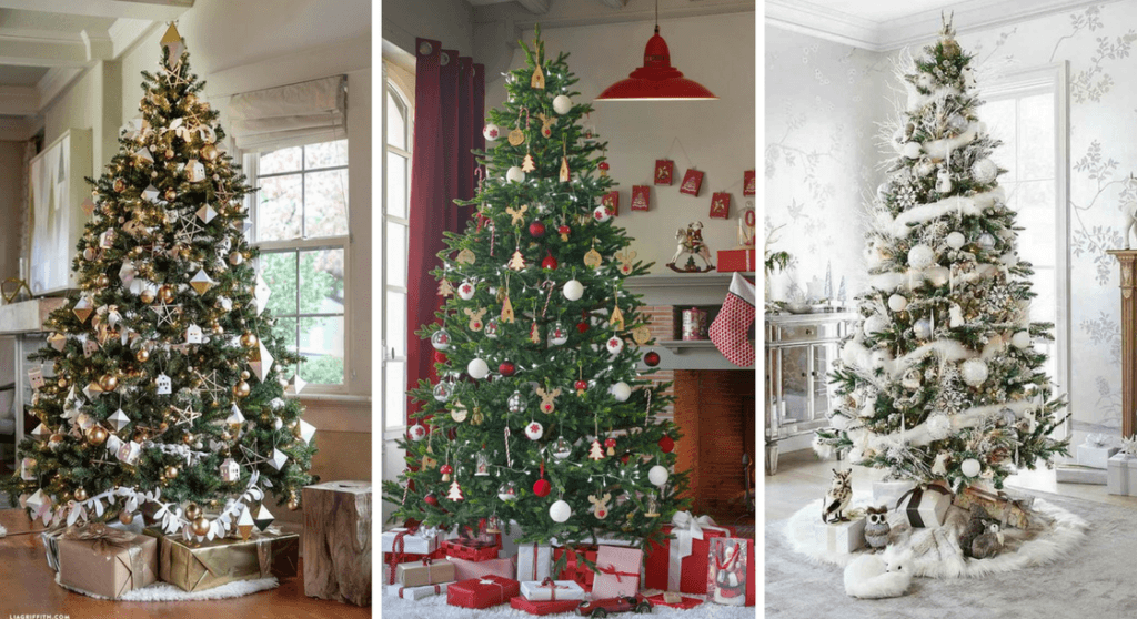 Decoration de noel interieur bleu