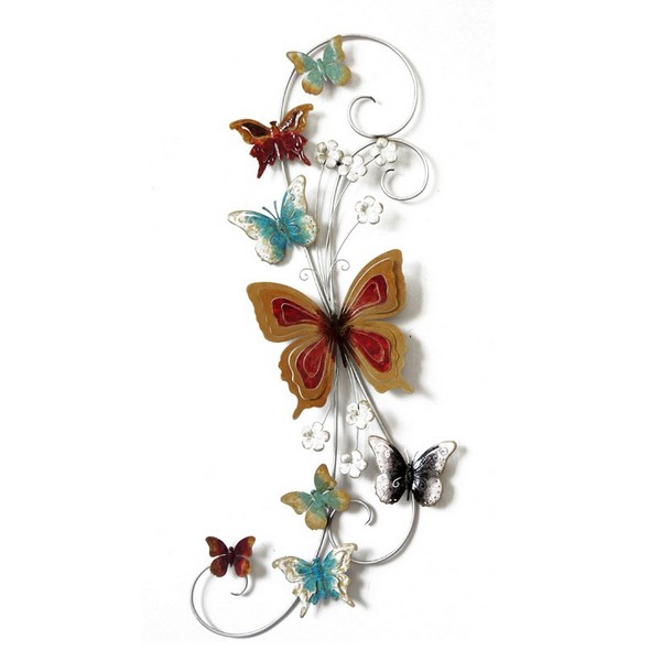 Decoration murale metal animal