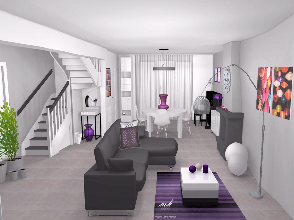 Décoration intérieur salon séjour
