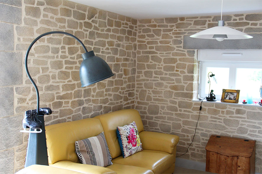 Décoration pierre intérieur