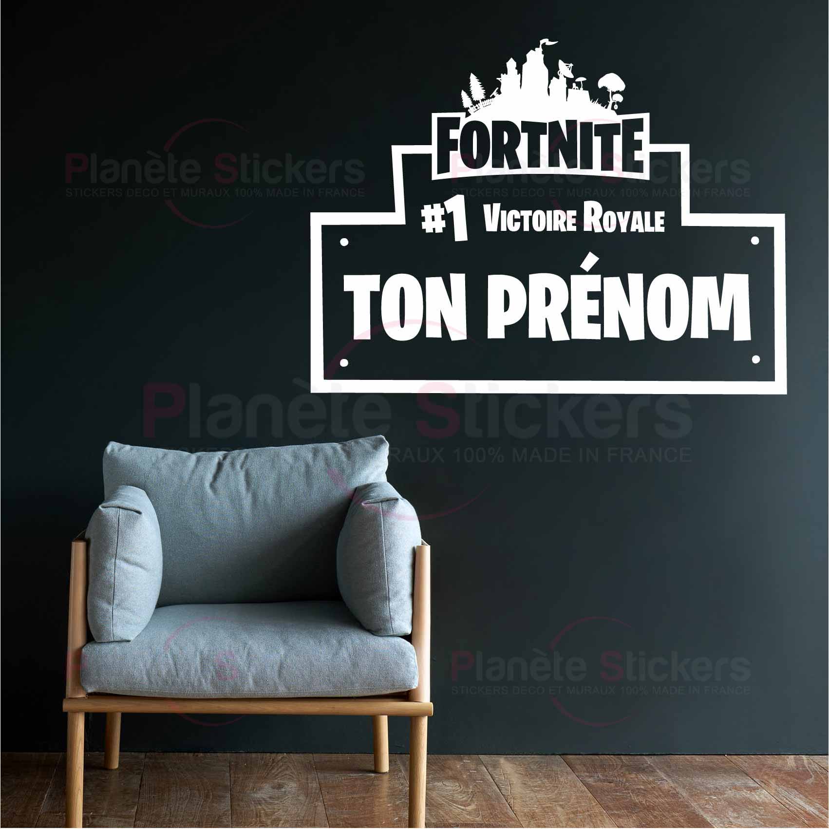 Decoration murale fortnite