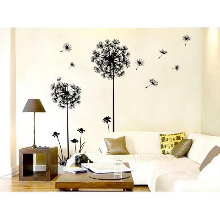 Decoration murale pissenlit
