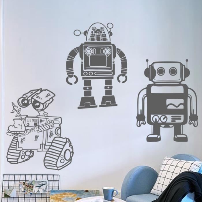 Décoration murale robot