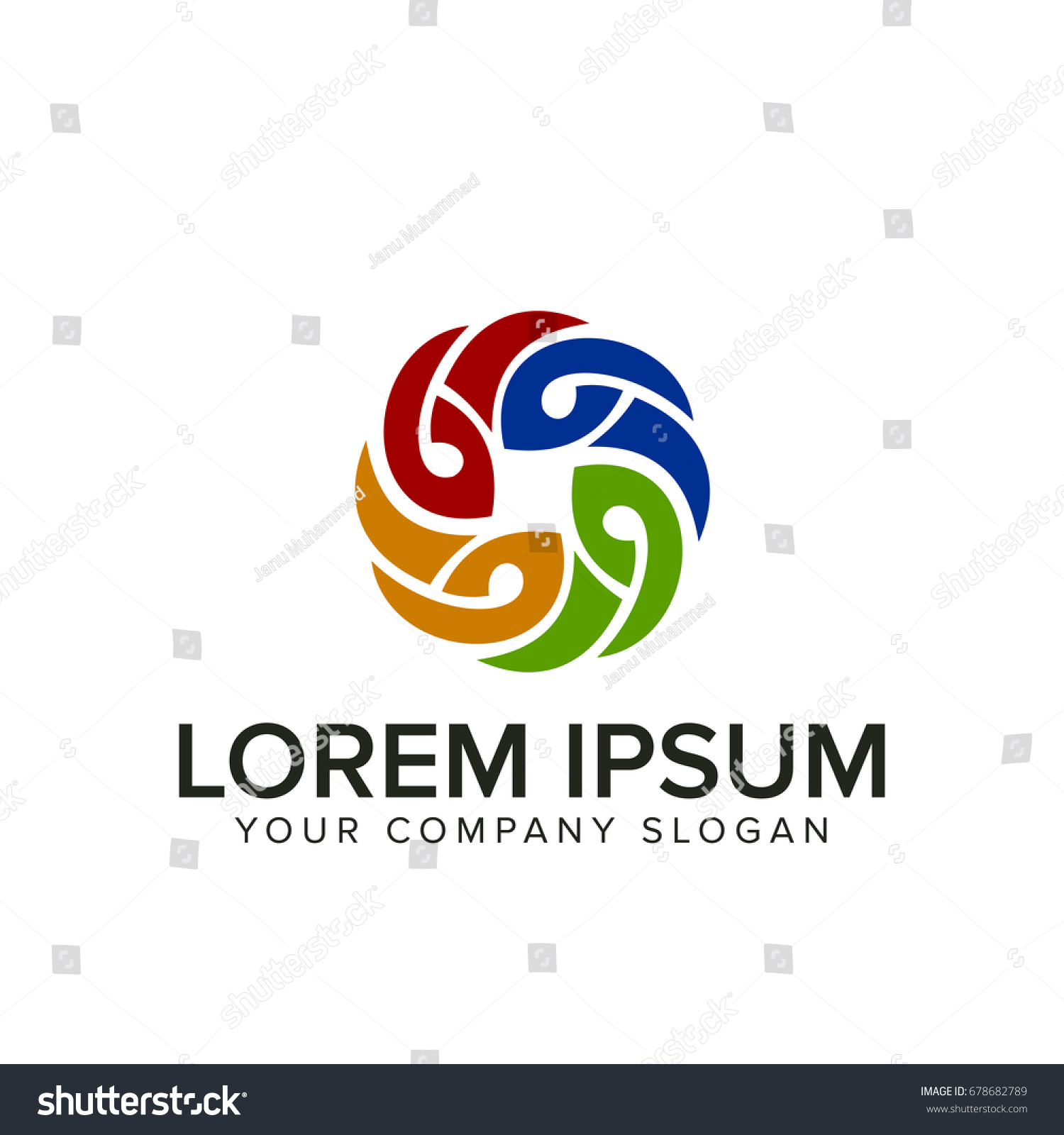 Decoration logo design