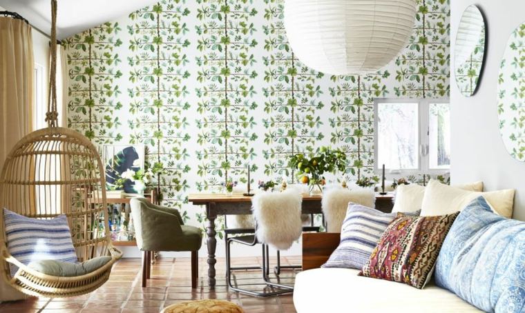 Decoration interieur boheme chic
