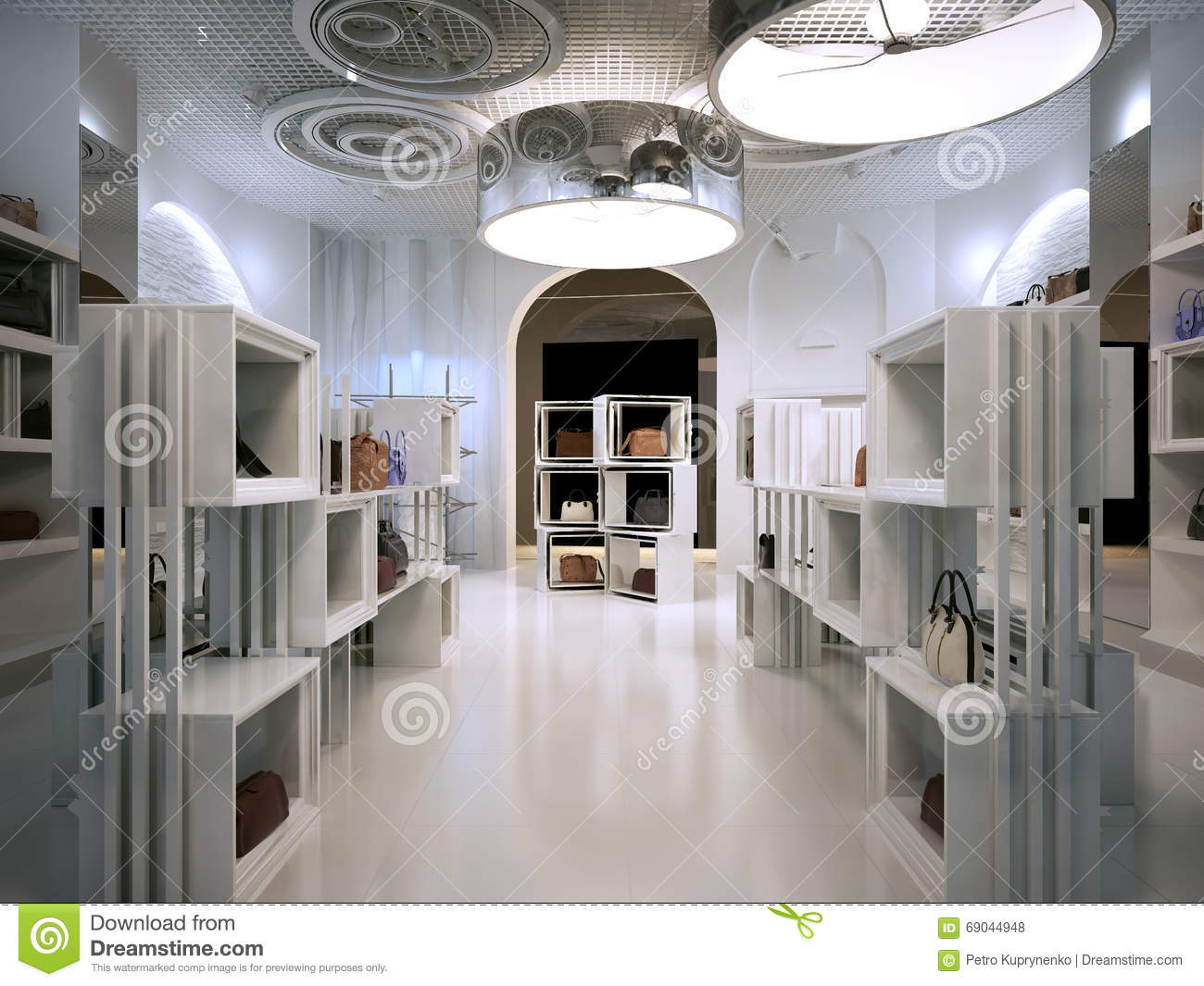 Decoration interieur pour magasin