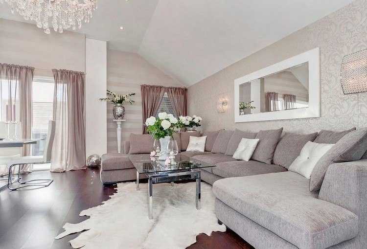 Decoration salon clair