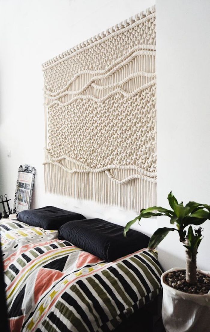Macramé décoration maison