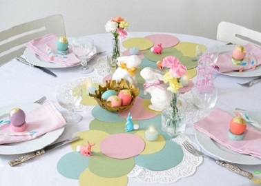 Décoration de table fait maison