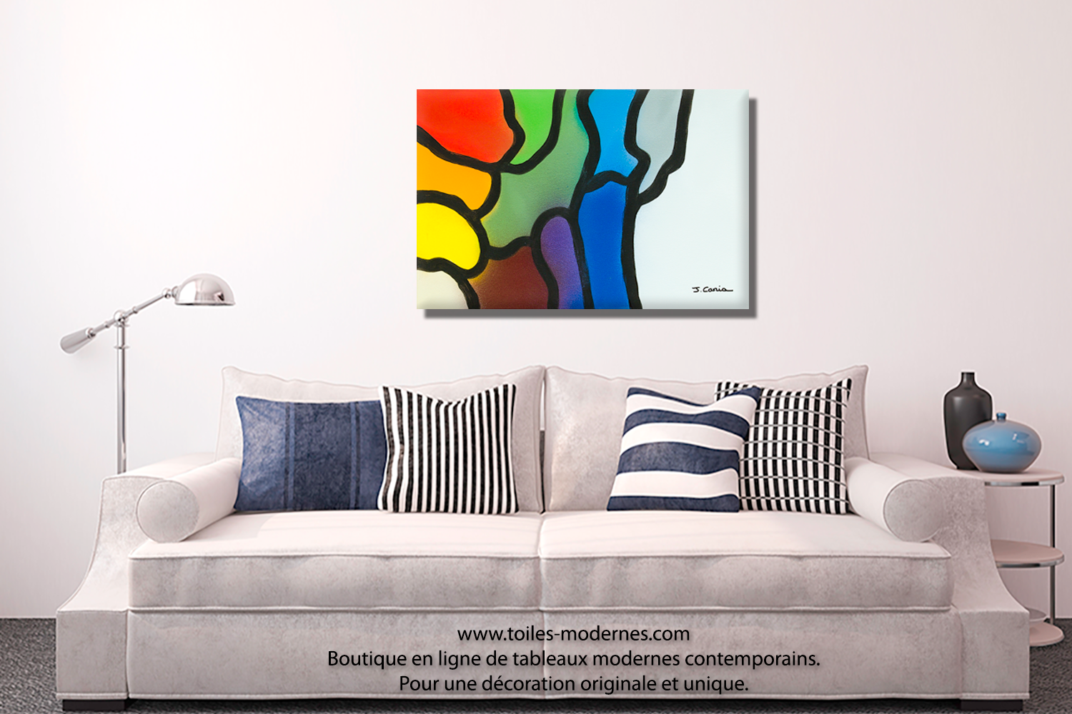 Tableau decoration salon marocain