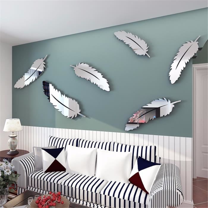 Miroir decoration salon