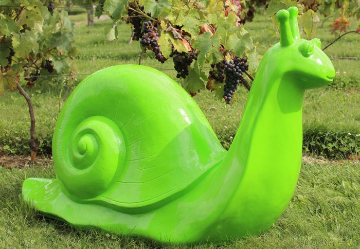 Décoration jardin animaux résine