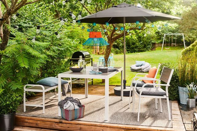 Décoration de terrasse de jardin