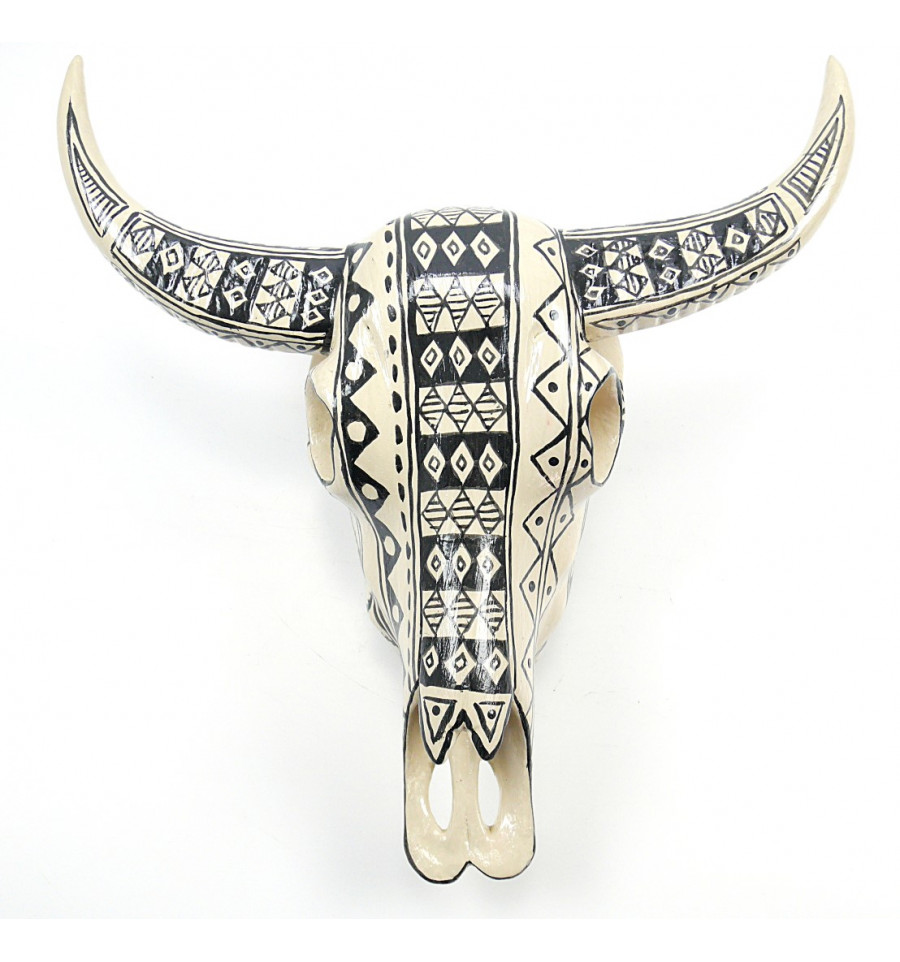 Décoration Murale Tête De Vache En Métal 2D - Pour Jardin, Clôture, Entrée - Style Ferme Rustique