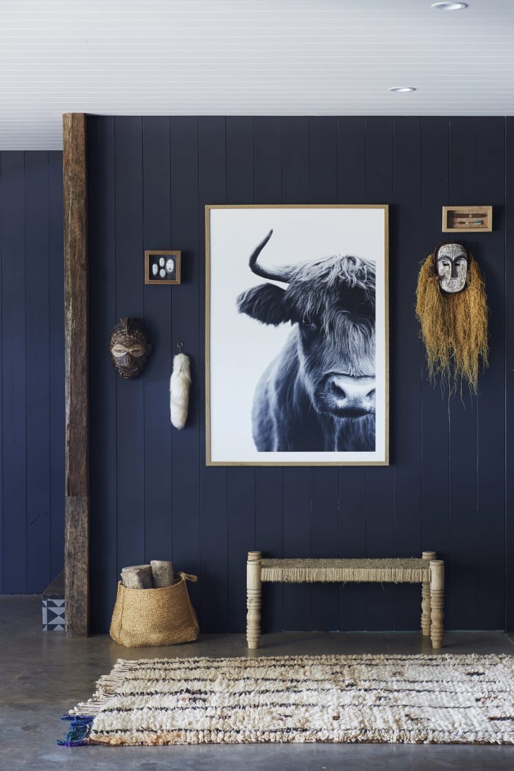 Decoration interieur bleu marine