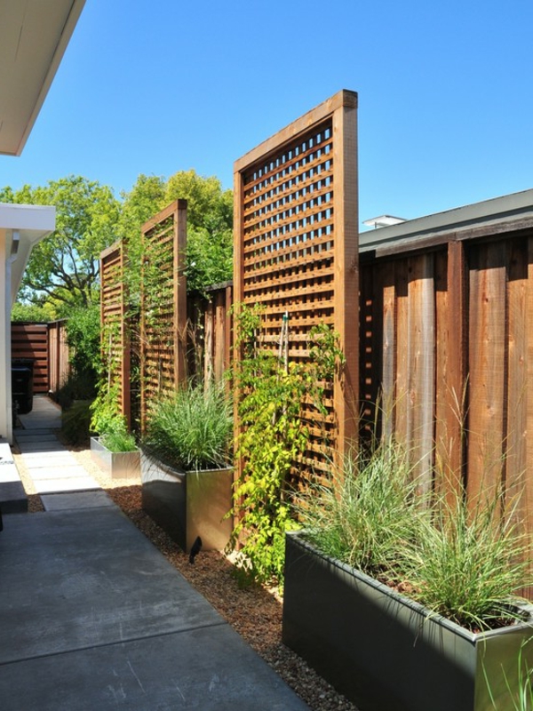 Jardin decoration bois