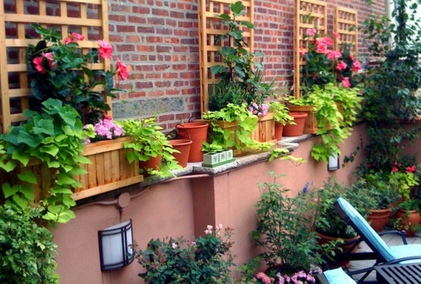 Decoration de mur de jardin