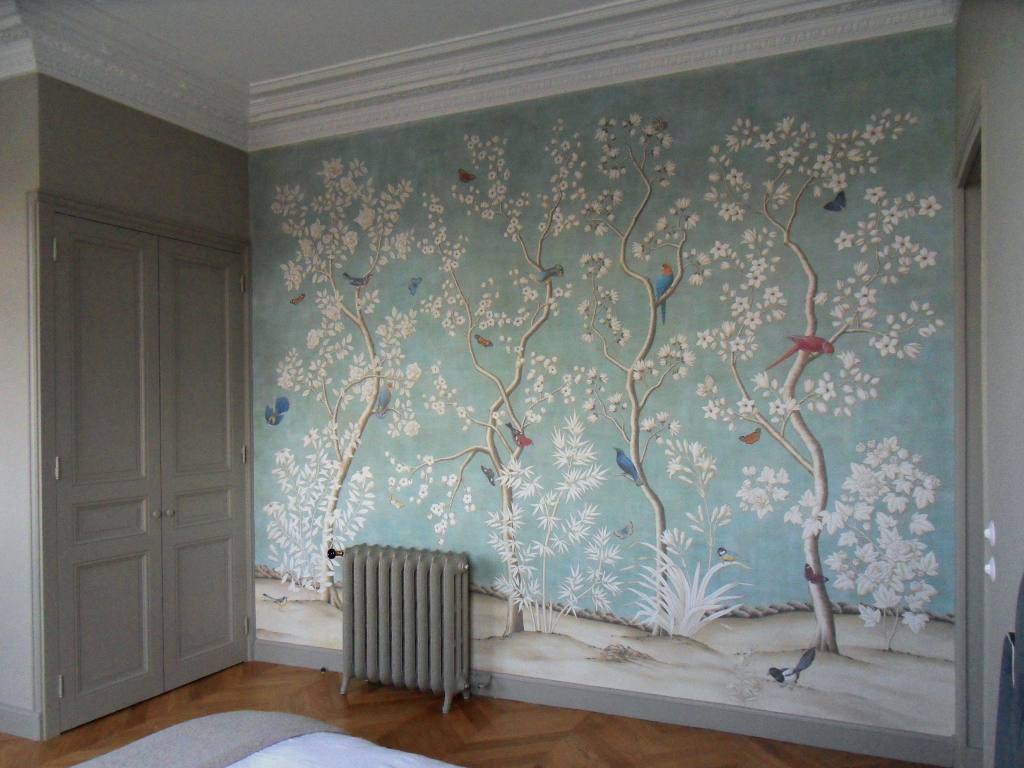 Decoration murale trompe oeil