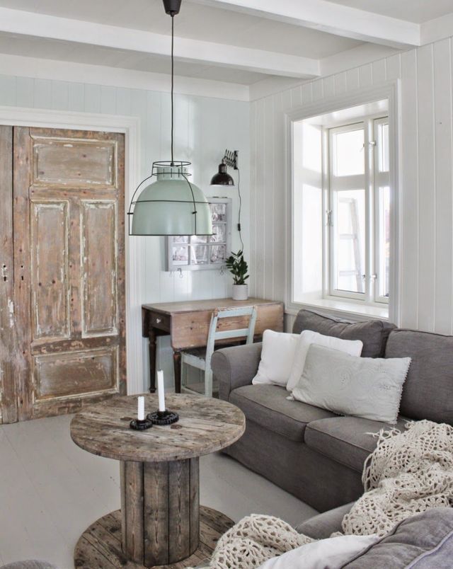 Decoration salon recup