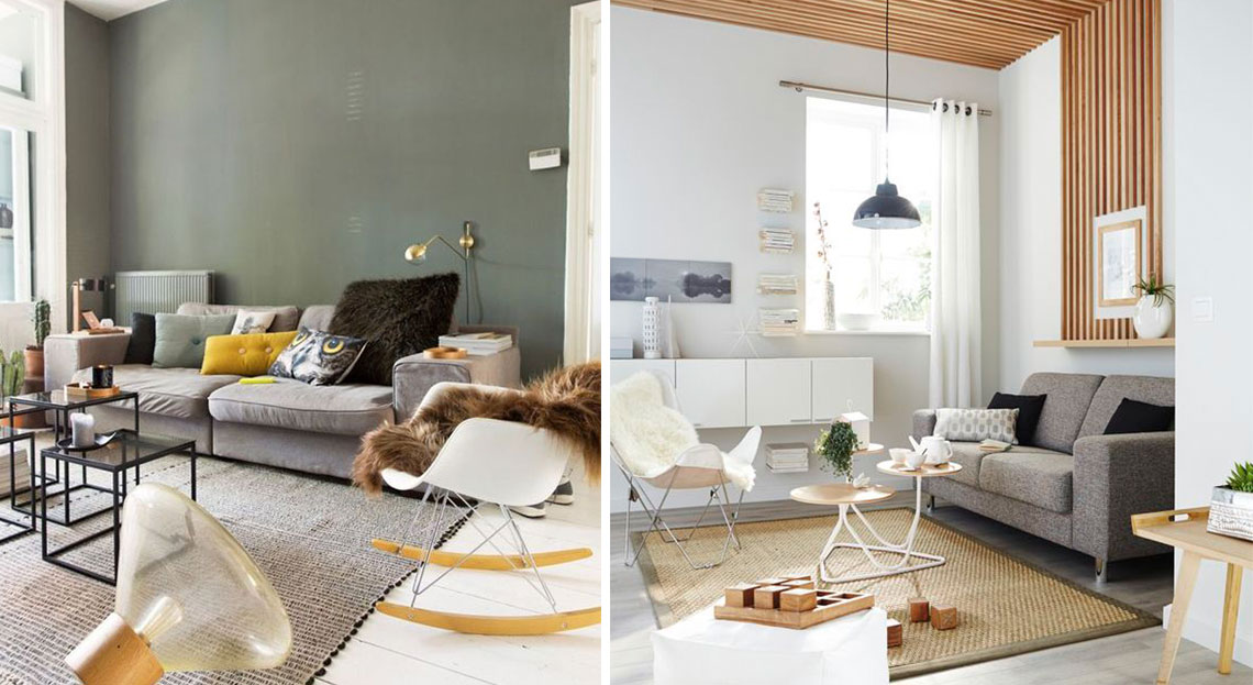 Salon Decoration Scandinave