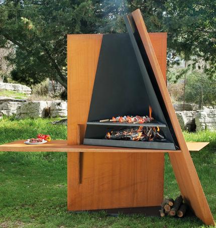 Decoration jardin barbecue