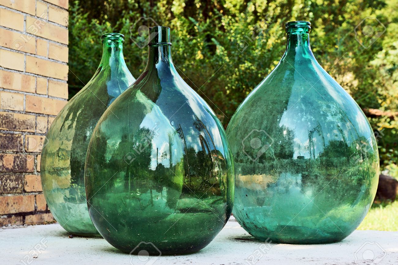 Decoration jardin verre