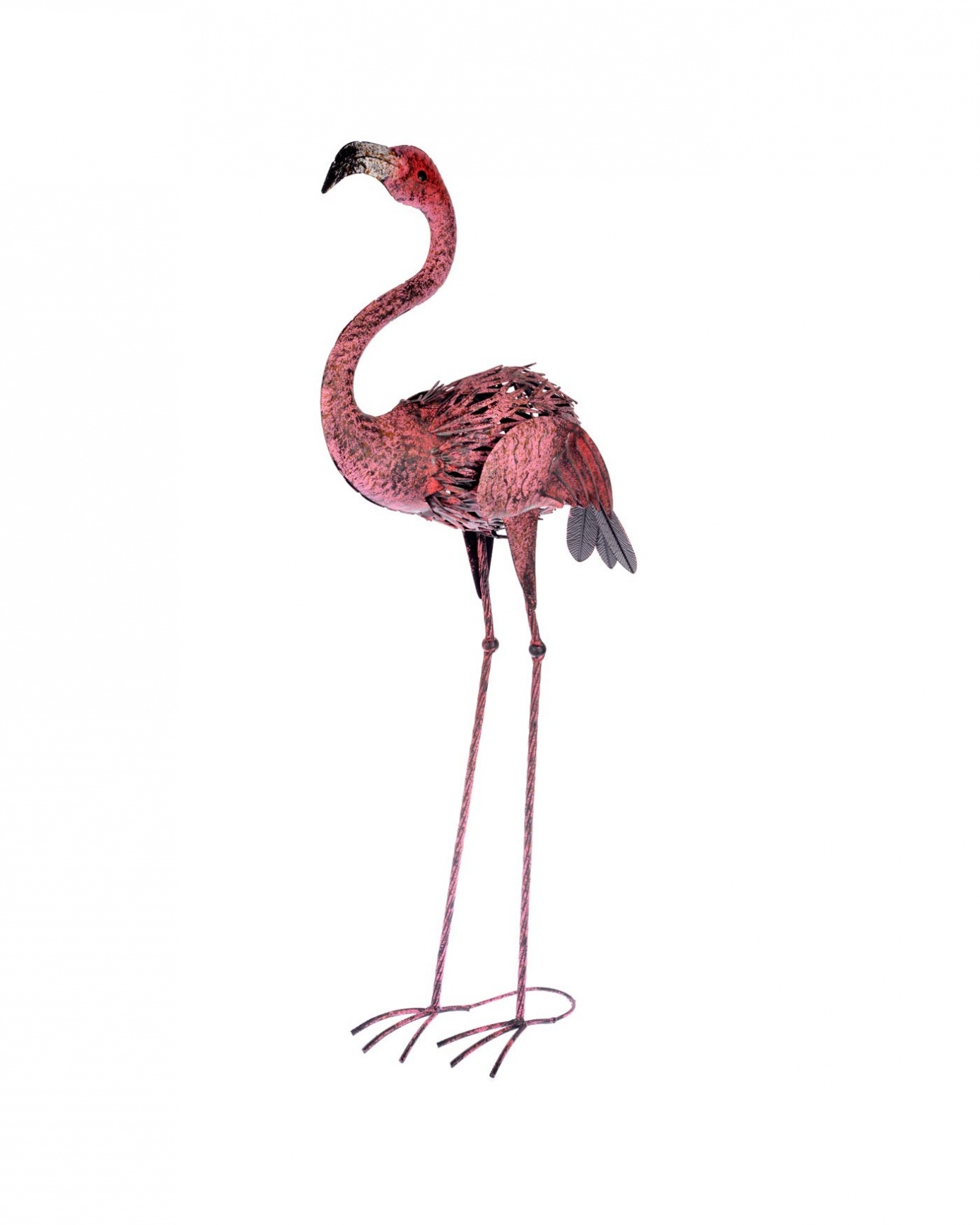 Decoration flamant rose jardin