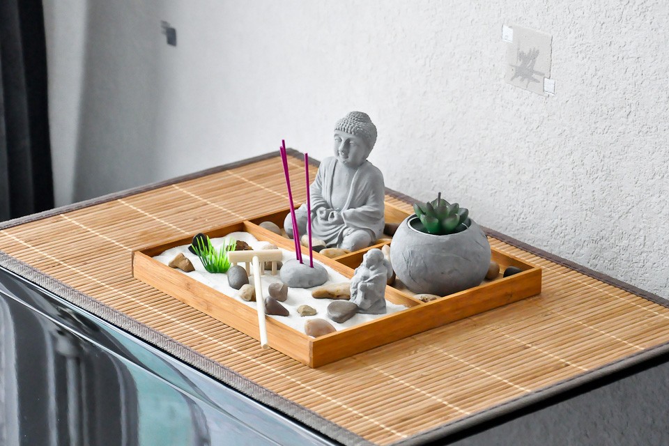 Jardin zen décoration intérieure