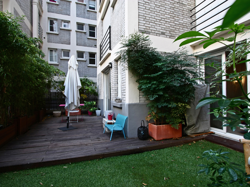 Rez de jardin decoration