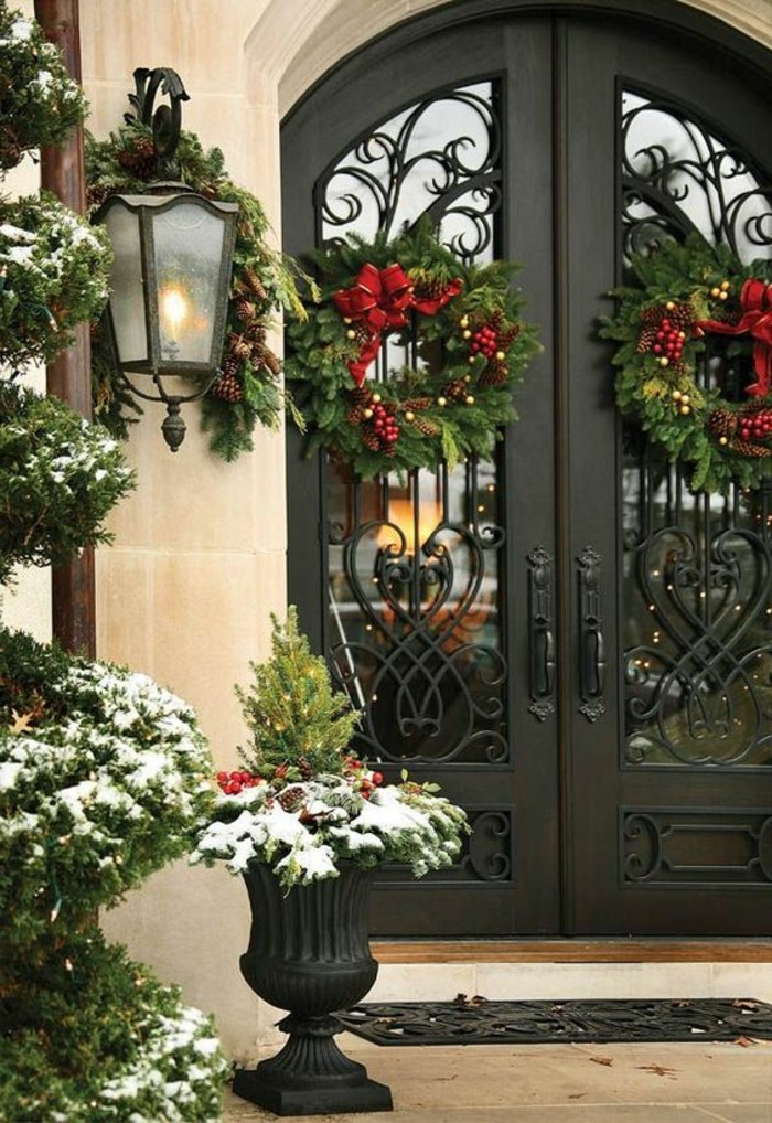 Decoration pour porte de jardin