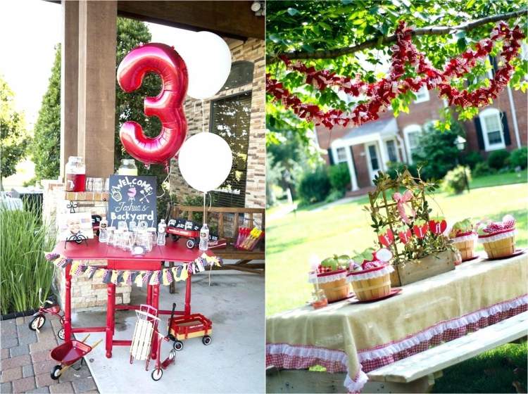 Idée decoration jardin pour fete