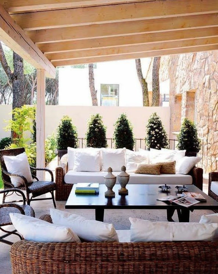 Décoration moderne pour jardin